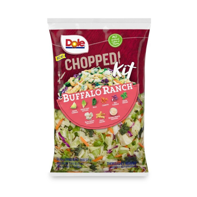 Dole Chopped Buffalo Ranch Salad Kit 12.1oz 
