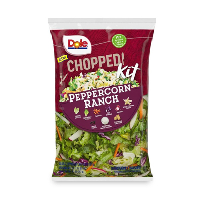 Dole Chopped Peppercorn Ranch Salad Kit 9.1oz 