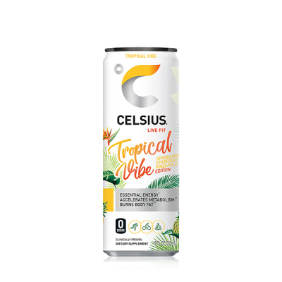 Celsius Sparkling Tropical Vibe Energy Drink  355ml 