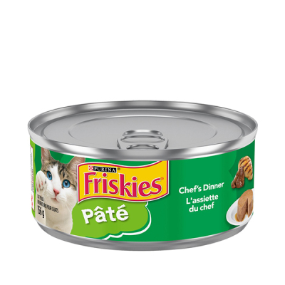 Friskies Pâté Chef's Dinner Wet Cat Food 156g 
