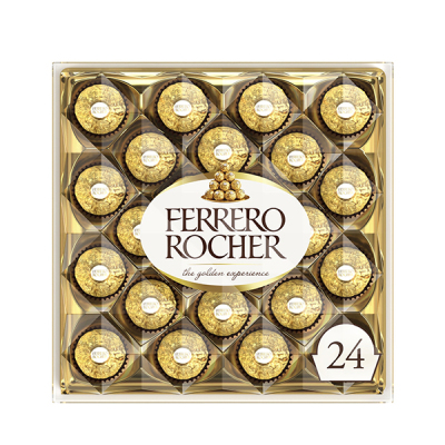 Ferrero Rocher Hazelnut Milk Chocolate Box  10.5oz 