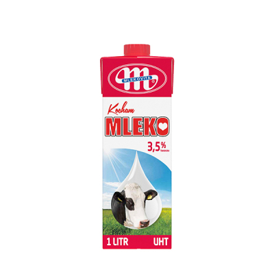 Mlekovita I LOVE MILK UHT Milk 3,5% Fat 1L 