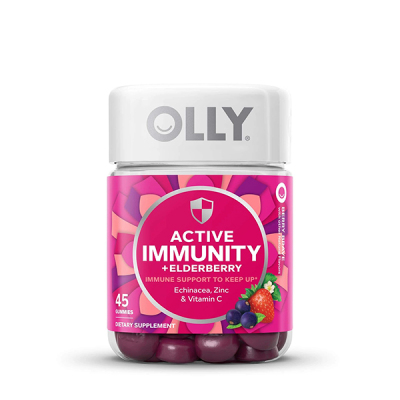 Olly Active Immunity Berry Brave 45 Gummies 