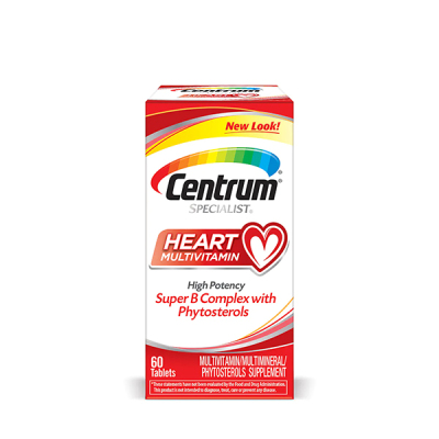 Centrum Specialist Heart Health Multivitamin 60 Tablets 