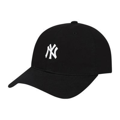 MLB棒球帽basic大檐纽约洋基/黑色32CP77911 