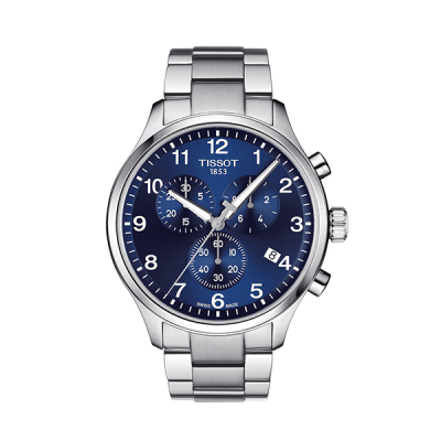 天梭(TISSOT)瑞士手表 速驰系列钢带石英男士腕表T116.617.11.047.01