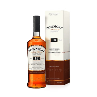 WHISKY L Bowmore波摩18年单一麦芽苏格兰威士忌