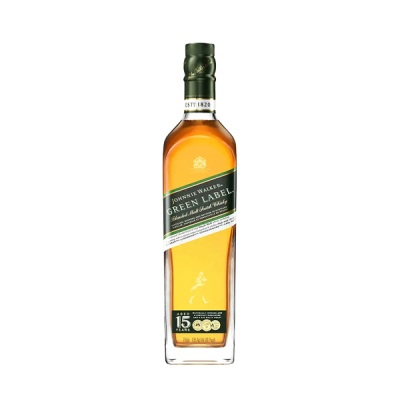 尊尼获加（JOHNNIE WALKER）洋酒 绿方 绿牌15年 苏格兰进口威士忌750ml 