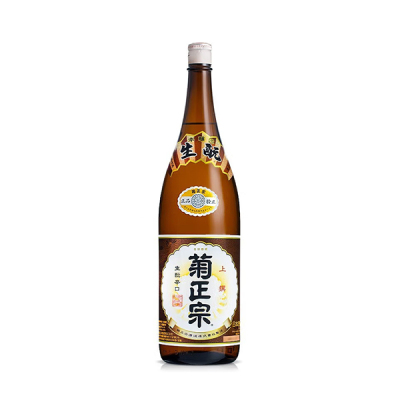 日本清酒原装进口洋酒 菊正宗清酒辛口 本酿造上选清酒1.8L 