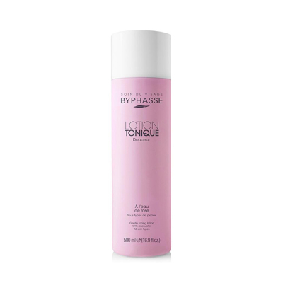 Byphasse Gentle toning lotion with rosewater 500ml