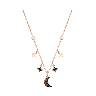 Swarovski Symbolic Necklace, Moon And Star, 5429737 
