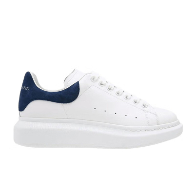 Alexander McQueen AMQ Men's White/ Paris Blue Sneaker 553680 WHGP7 9086 