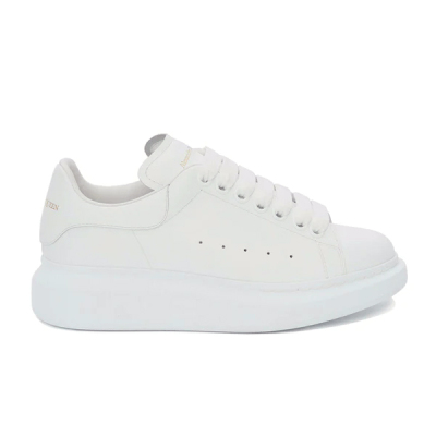 Alexander McQueen AMQ Female White Cowhide Sports  Shoes 553770 WHGP0 9000 