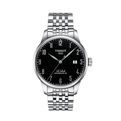 TISSOT Swiss-made Male Watch Classic Le Locle Series: Steel Bracelet Mechanical  Business Watch T006.407.11.052.00 