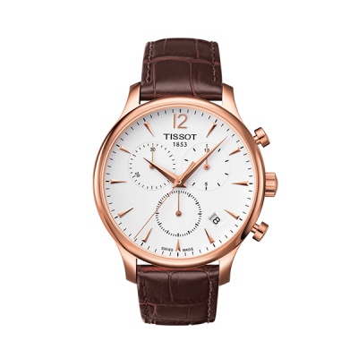 TISSOT Swiss-made Classic Elegant Series: Leather Bracelet Quartz Male Simple Fashion Watch T063.617.36.037.00