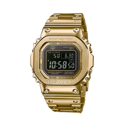 Casio G-SHOCK Gold  Silver Small Square Watch GMW-B5000GD-9
