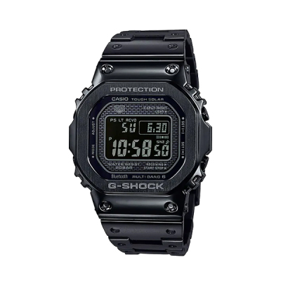 Casio G-SHOCK Gold  Silver Small Square Watch GMW-B5000GD-1