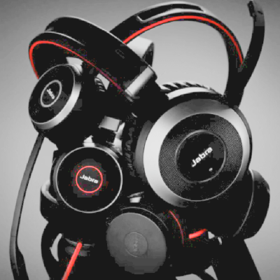 Jabra Evolve 80 On-ear-Headphones 646g 