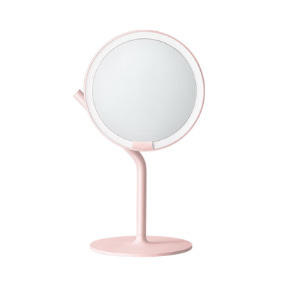 AMIRO 觅光 化妆镜mini台式led灯便携桌面网红日光镜美妆发光镜子 